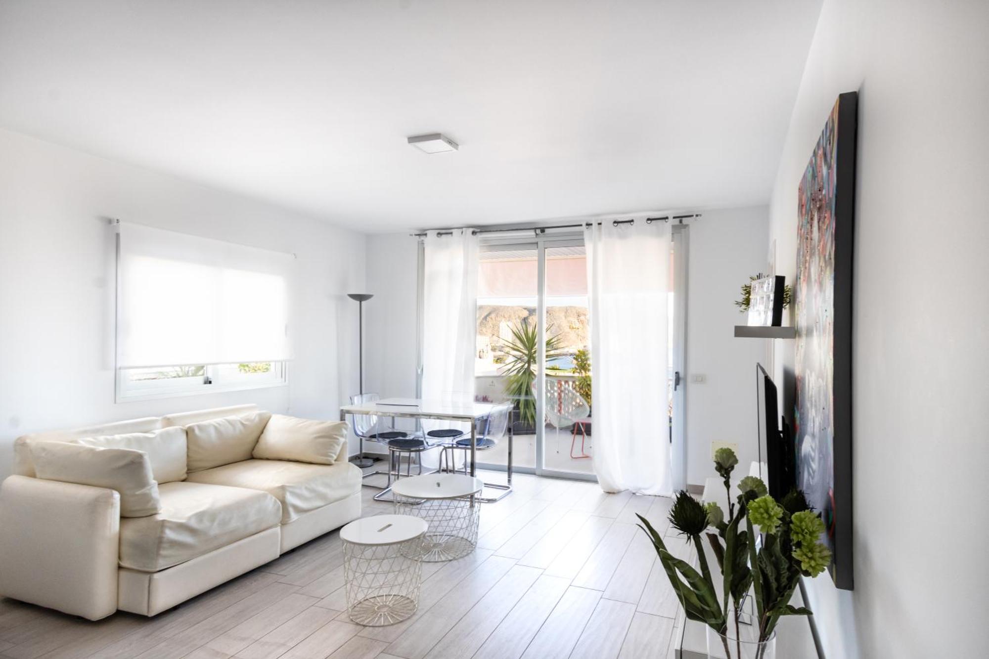 Appartamento The White Heart House - Attic Sea View Los Cristianos  Esterno foto