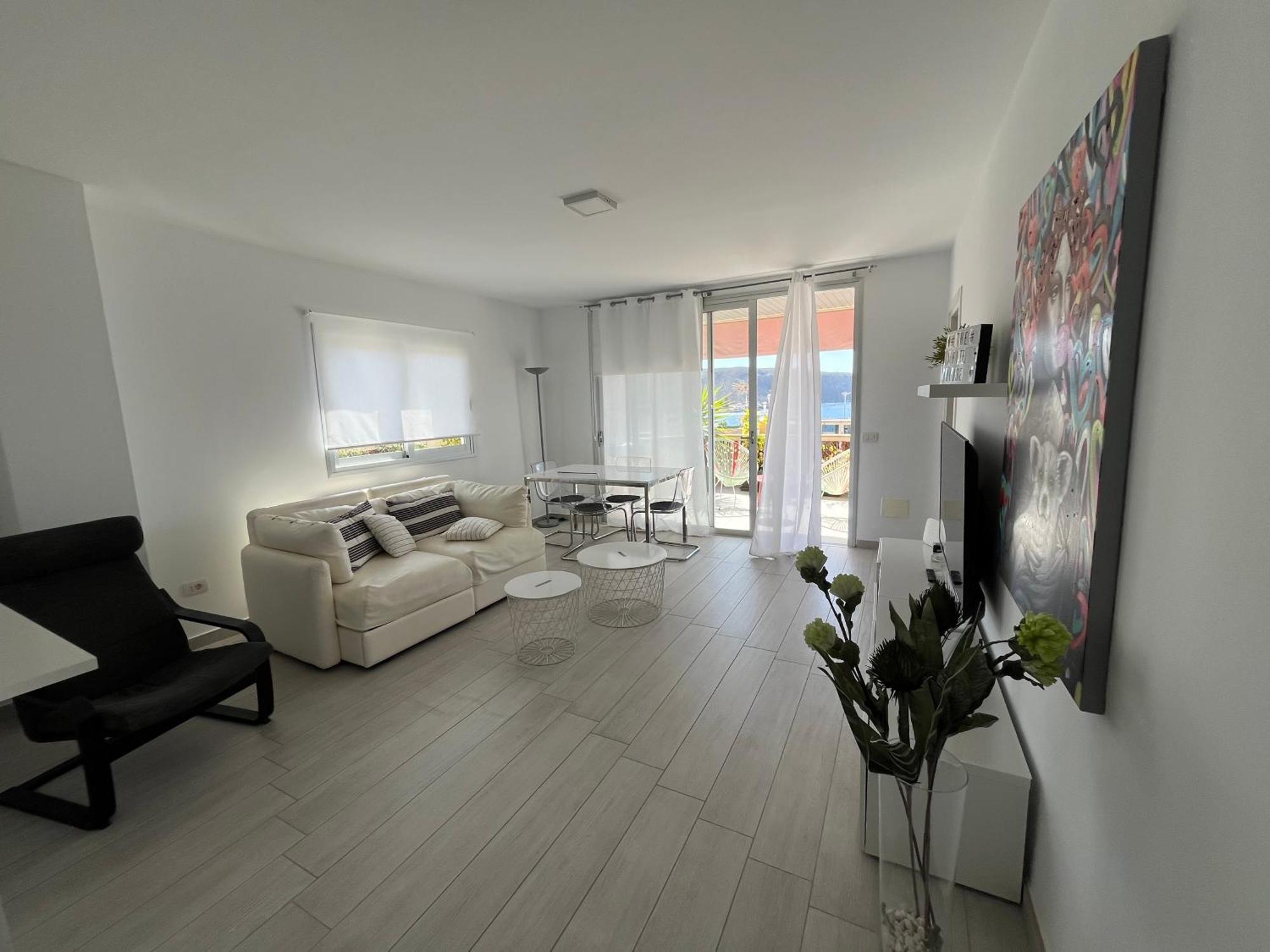 Appartamento The White Heart House - Attic Sea View Los Cristianos  Esterno foto